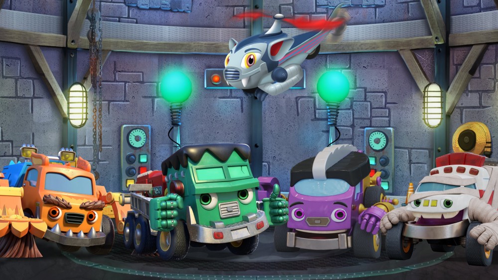 Xe quái vật siêu cấp - Mighty Monsterwheelies